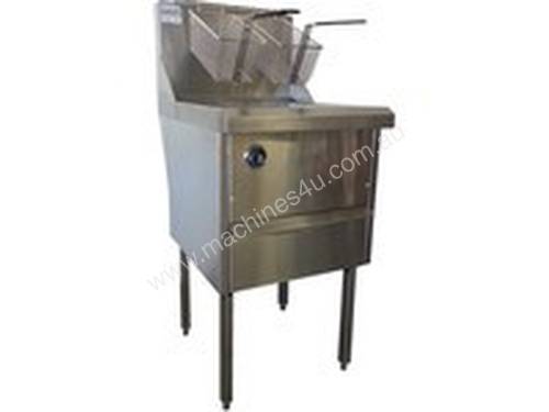 Complete WFS-1/18 Single Pan Fish and Chips Deep Fryer - 20 Liter Capacity