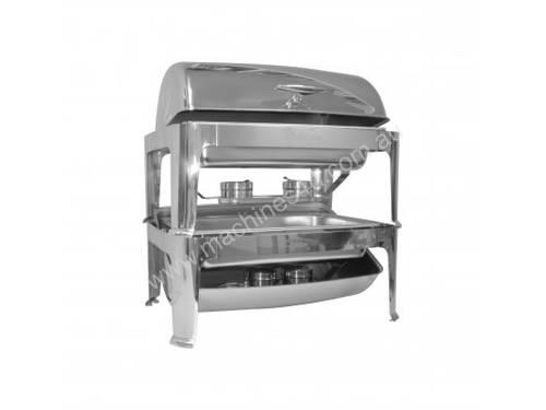 Chef Inox 54961 Stackable Roll Top Chafer Size 1/1