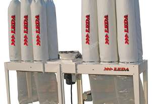 10HP , with fine dust retention. 8 x 125mm inlets or 380mm diameter duct line