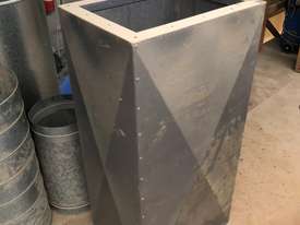 Air silencer for dust or fume extraction - picture0' - Click to enlarge