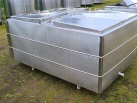 STAINLESS STEEL TANK, MILK VAT 1850 LT - picture1' - Click to enlarge