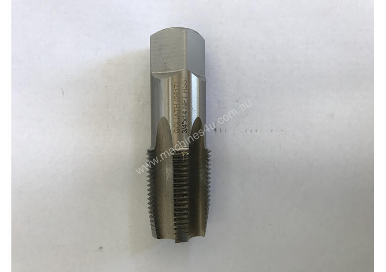 New goliath Goliath Hand Tap 3 4 NPT Taper Thread Cutting Tools Hand