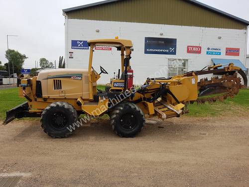 Trencher - Vermeer 1250 large Wheeled Ride on trencher. 