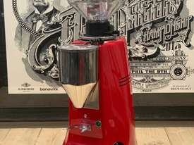 MAZZER ROBUR RED ELECTRONIC ESPRESSO COFFEE GRINDER - picture0' - Click to enlarge