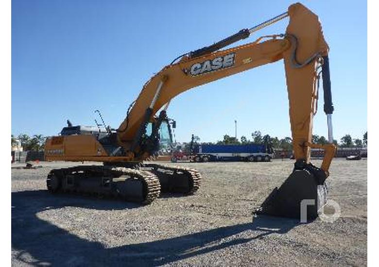 caption CASE CX470B Hydraulic Excavator