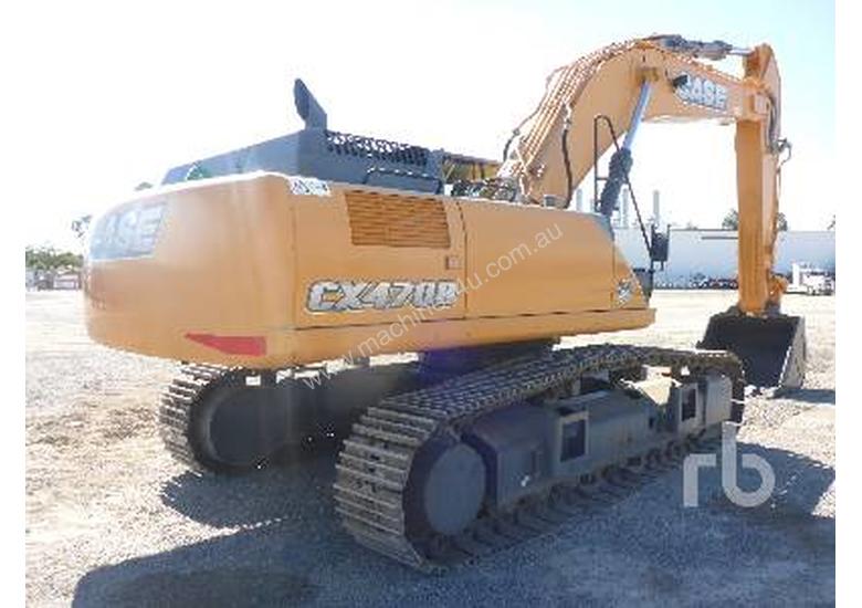 caption CASE CX470B Hydraulic Excavator