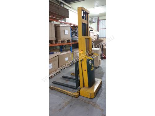 used 1.0Ton Semi-Electric Walkie Stacker/ Lifte Height 3500mm