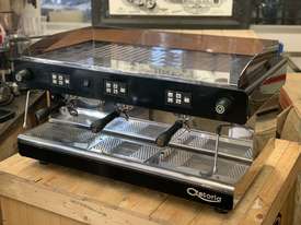 ASTORIA TANYA 3 GROUP BLACK ESPRESSO COFFEE MACHINE - picture0' - Click to enlarge