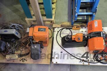 125kg-2Ton Hitachi Kone SWF Hoists. AL-LIFT Pack Stacker125kg. Jib Crane/Tube Lifter. 5t Trolley 125kg-2Ton Hitachi Kone SWF Hoists. AL-LIFT Pack Stacker125kg. Jib Crane/Tube Lifter. 5t Trolley