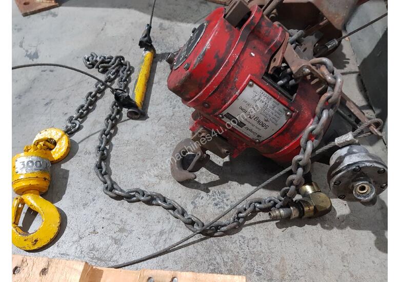 Used Demag DEMAG DC-PRO ELECTRIC CHAIN HOIST 1 Tonne PACIFIC WIRE ROPE ...