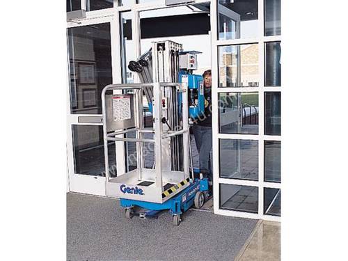 Genie AWP-32S 32ft Push Around Manlift Vertical Lift – Compact, Easy to Maneuver!