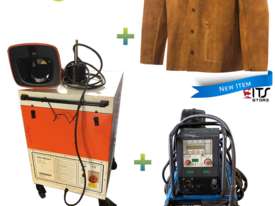 Cigweld MIG Welder, Fume Extractor Exhaust Fan & Welding Jacket - picture0' - Click to enlarge