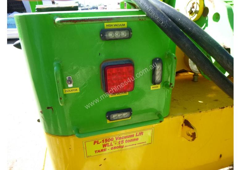 Used GPE GPE PL1500 Vacuum Pipe Lifting Excavator Attachment in