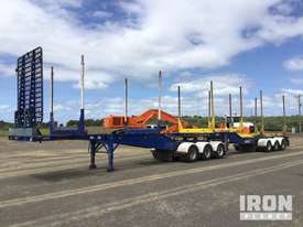 2014 Barker Tri/A B-Double Combination Skel Log Trailer - picture1' - Click to enlarge