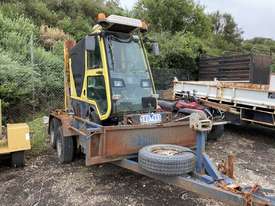 Karcher Footpath Sweeper on Trailer - picture0' - Click to enlarge