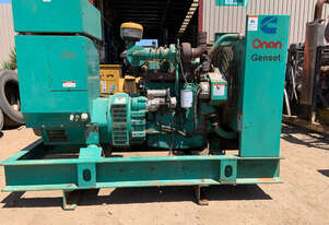 Onan 55 KVA sled mounted generator Generator Power Unit