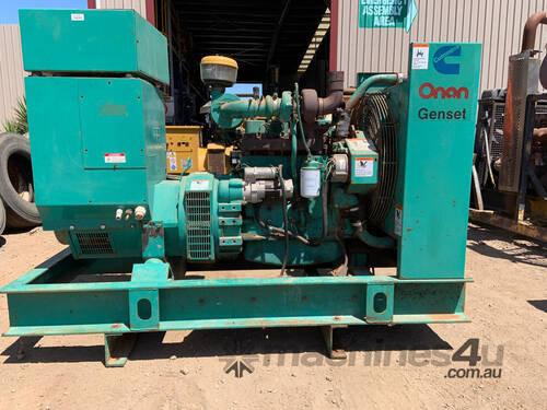 Onan 55 KVA sled mounted generator Generator Power Unit