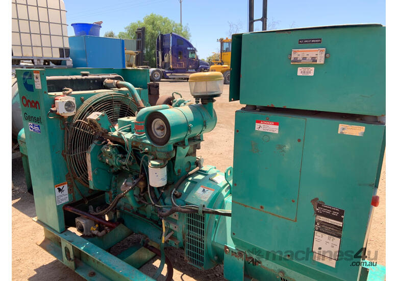 Onan 55 KVA sled mounted generator Generator Power Unit