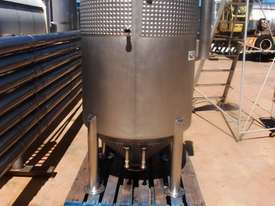 Stainless Steel Jacketed Tank, Capacity: 1,000Lt - picture0' - Click to enlarge