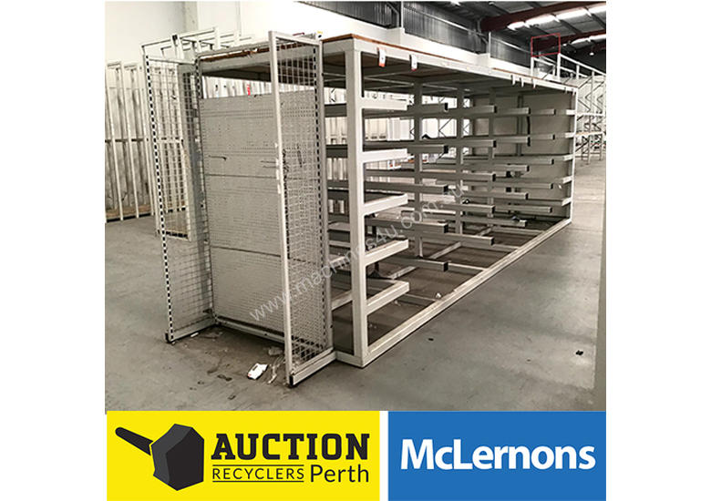 Used pallet racking Stratco Site Clearance Auction Online Racking