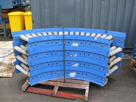 Curved Corner Roller Conveyor - 2.2m long - picture0' - Click to enlarge