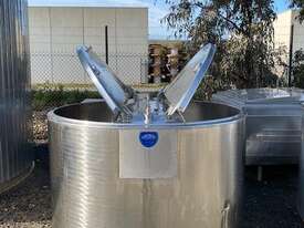 1,550ltr Jacketed Stainless Steel Tank  - picture0' - Click to enlarge