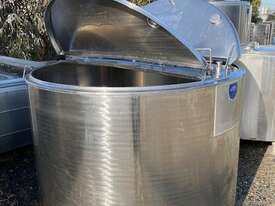 1,550ltr Jacketed Stainless Steel Tank  - picture1' - Click to enlarge