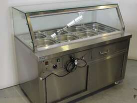 FED PG150FE-YG Hot Food Bar With Trolley - picture0' - Click to enlarge