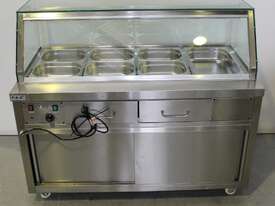 FED PG150FE-YG Hot Food Bar With Trolley - picture0' - Click to enlarge