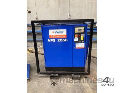 Atlas Copco GA22 Electric Air Compressor - 22kw - 120cfm