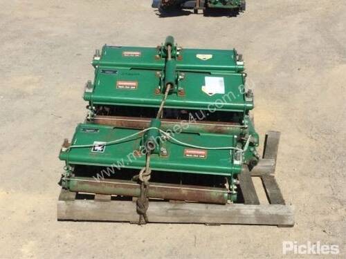 5 x Ransomes Verticut 5 x 800mm Flail Mower Deck Attachments To Suit Ransomes.