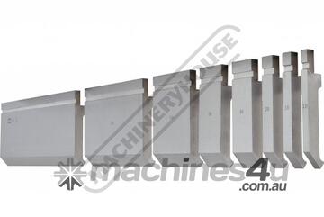 TP86-150.800S 86 Top Punch Pressbrake Tooling - Segmented 150mm High x 800mm Long, Divided in Segm