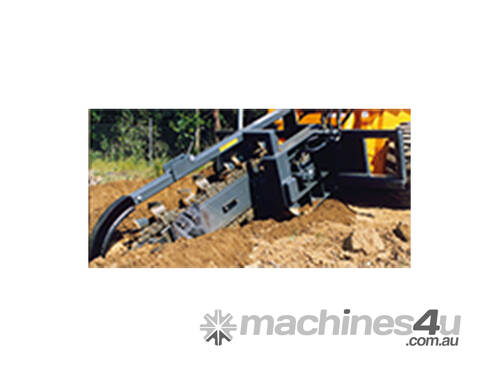 caption FINER HYDRAULICS - HT4 Trencher 1000mm dig, 1200mm boom.