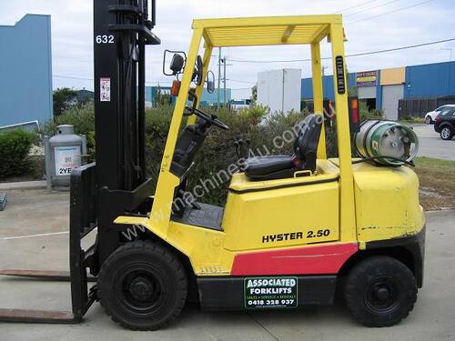 ** RENT NOW **    HYSTER H2.50DX LPG Forklift with 6 mtr lift - Hire