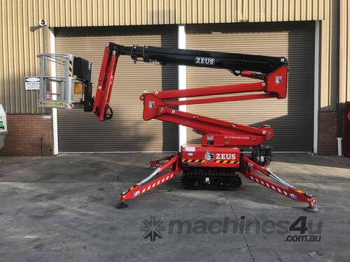 Used 2014 Zeus 18.93 Spider Lift with Trailer