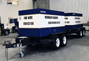 MACFARLANE - 25kVA Trailer Mount Diesel Generator for Hire VIC NSW QLD