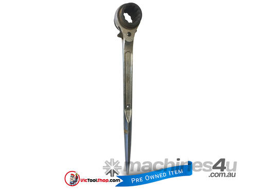Podger Wrench 36mm & 41mm Toledo Ratchet Bar Scaffolding Wrench and Riggers Spanner (440mm long)