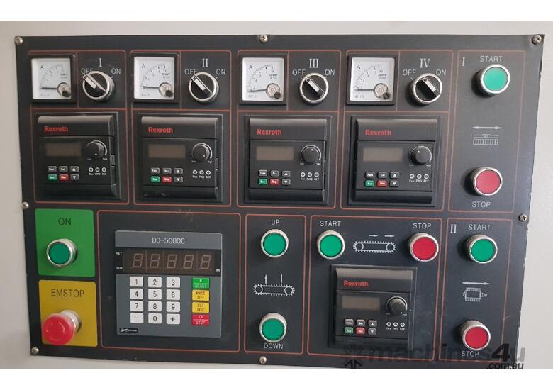 Used 2019 sojn Auto MULTIBRUSH Through Feed Sander 1m Wide 2019 SOLD