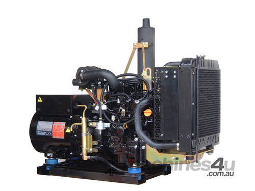 caption Isuzu Powered 1 Phase 14 KVA Radiator Cooled Gen Set