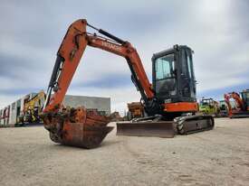2012 HITACHI ZAXIS 35U 3.5T EXCAVATOR WITH FULL A/C CABIN, QC HITCH, BUCKETS AND 3781 HOURS  - picture1' - Click to enlarge