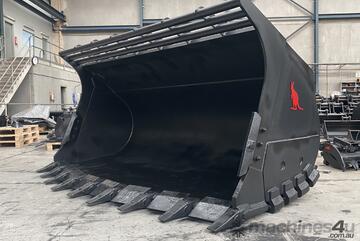 Roo Attachments WA470 Heavy Duty Rock Bucket