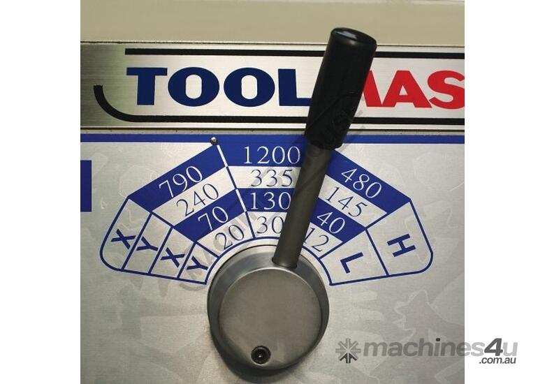 caption TM-2680G Centre Lathe Ø660 x 2000mm Turning Capacity - Ø120mm Spindle Bore Includes Digital Readout