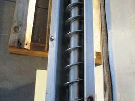 Trough Screw Conveyor, 100mm Dia x 2800mm L - picture1' - Click to enlarge