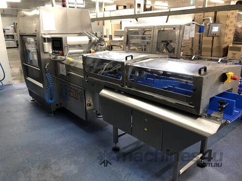 Industrial Stainless Automatic Tray Sealer - Mecapack S 3500 Flex