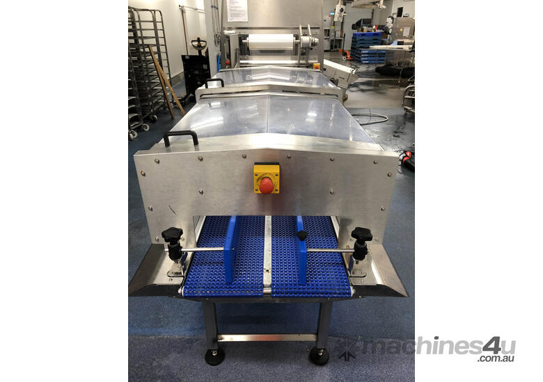 caption Industrial Stainless Automatic Tray Sealer - Mecapack S 3500 Flex