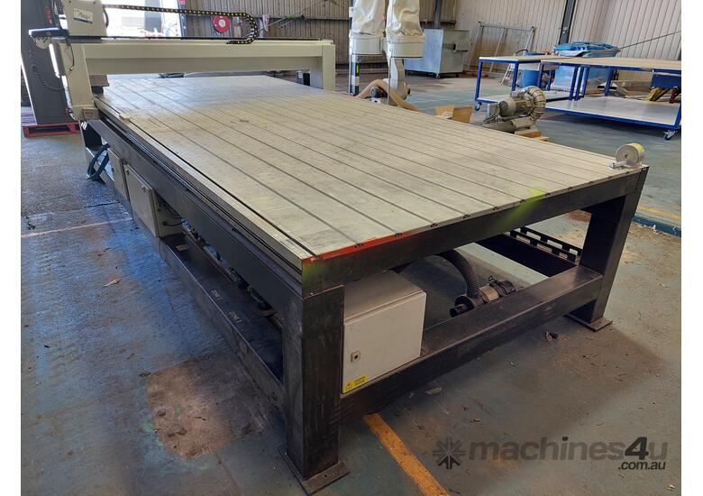 caption 2016 Multicam SR3618V Flatbed Nesting CNC Router