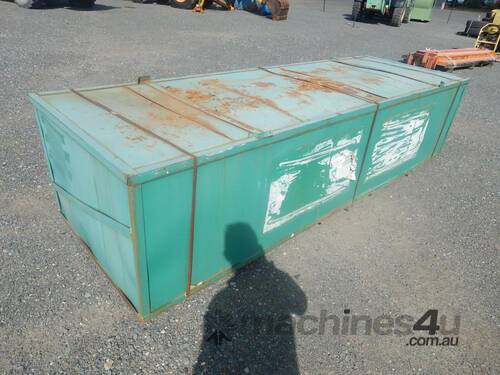 Metal Crate Containing New Igloo Shelter