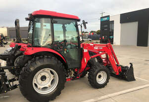 TANNERTRACK - TYM T503 50HP 4WD Cabin Tractor HST inc Loader & 4in1 Bucket