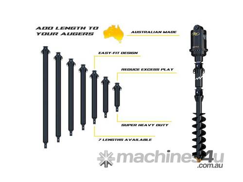caption Digga XO 100HD Extensions – Suited for Machines Up to 30T