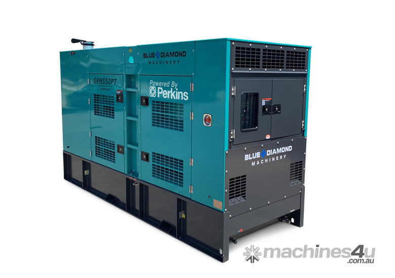 caption 550 KVA Diesel Generator 3 Phase 415V - Perkins Powered
